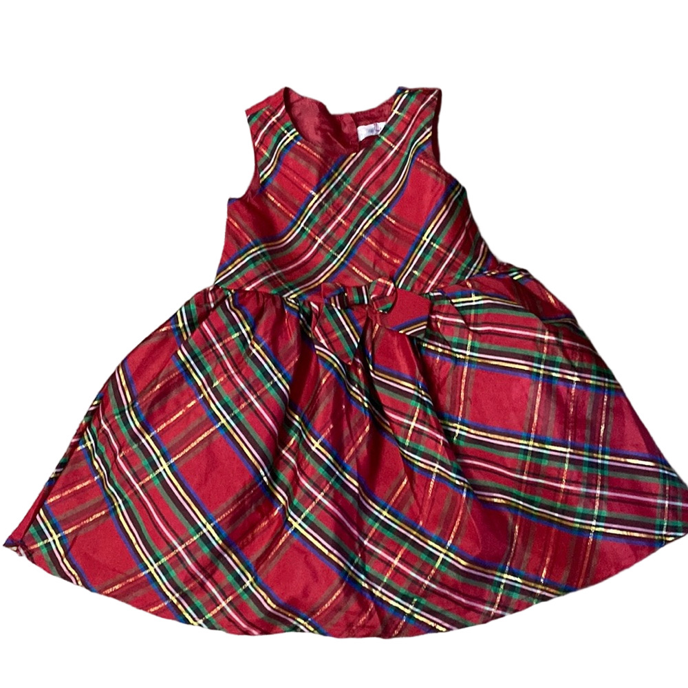 2pc Christmas Dress with Coat - Picture 3 of 5